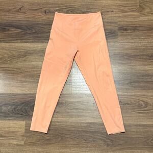 Girlfriend Collective Peach Leggings Womens Large NWOT Super Soft Stretchy